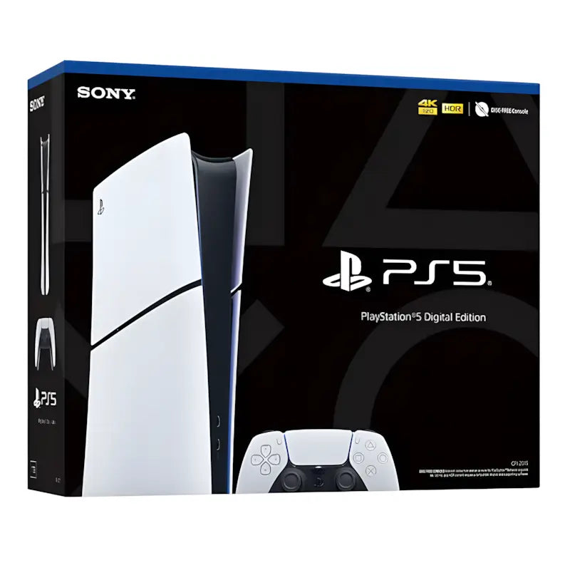 Sony PlayStation 5 Digital Edition – Slim Model – 1TB – Egypt Warranty